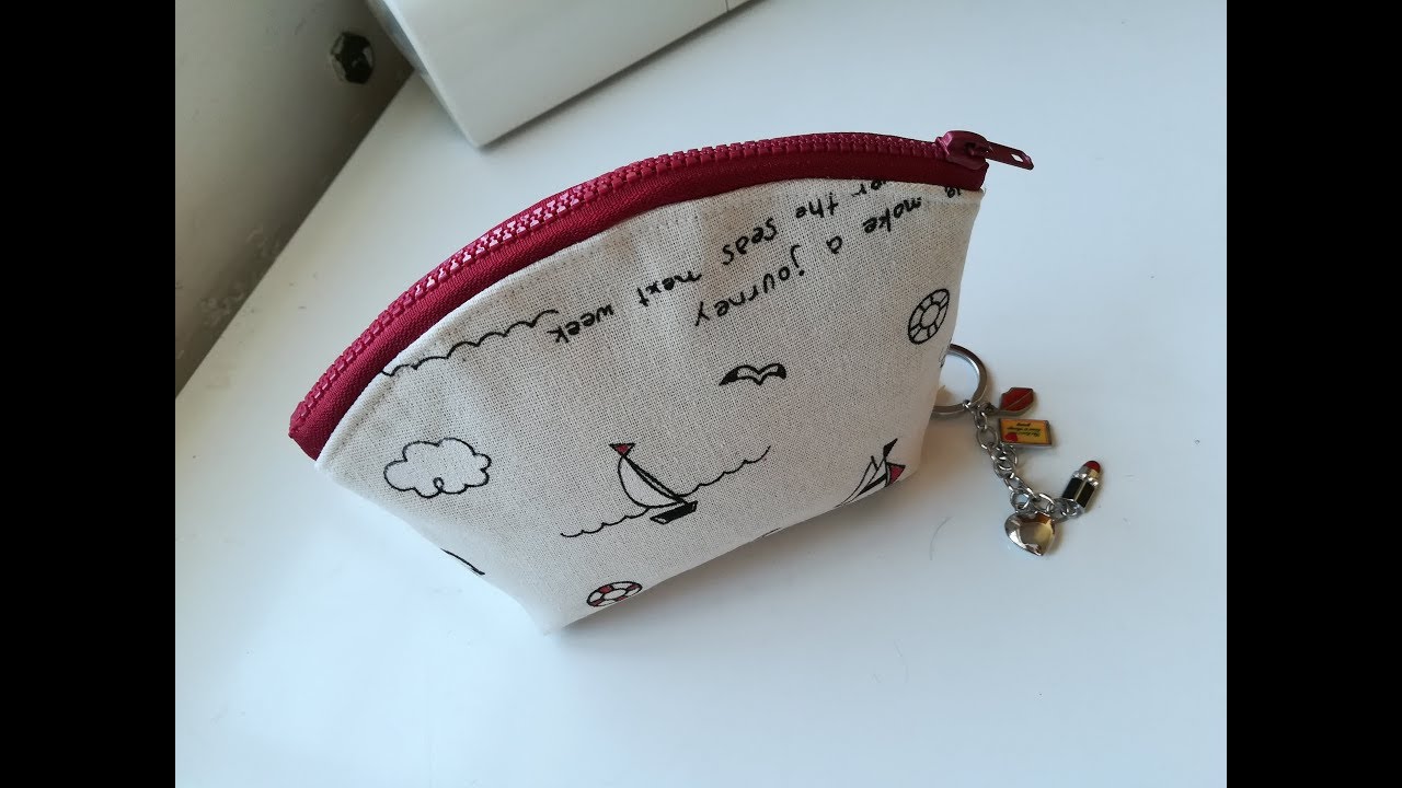 Petit Porte-Monnaie et Porte  Clés.-Couture Anaïs.