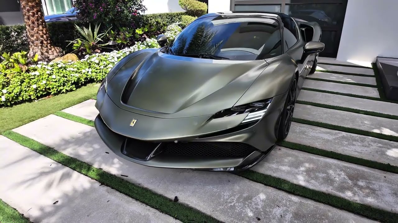 POV Driving 1,000 Hp Ferrari SF90 