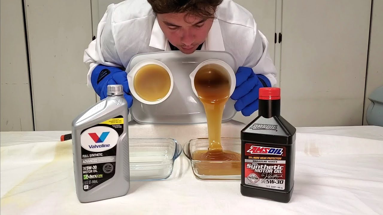 Valvoline Advanced Full Synthetic vs AMSOIL 5W-30 Cold Flow Challenge