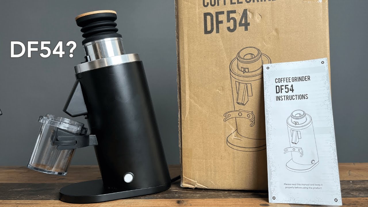 MiiCoffee DF54 Home Espresso Grinder Unboxing - Live Video!