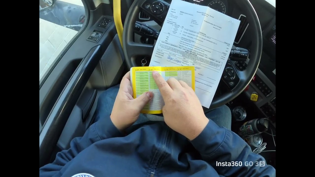 Hazmat paperwork. What I do with my hazmat paperwork. 