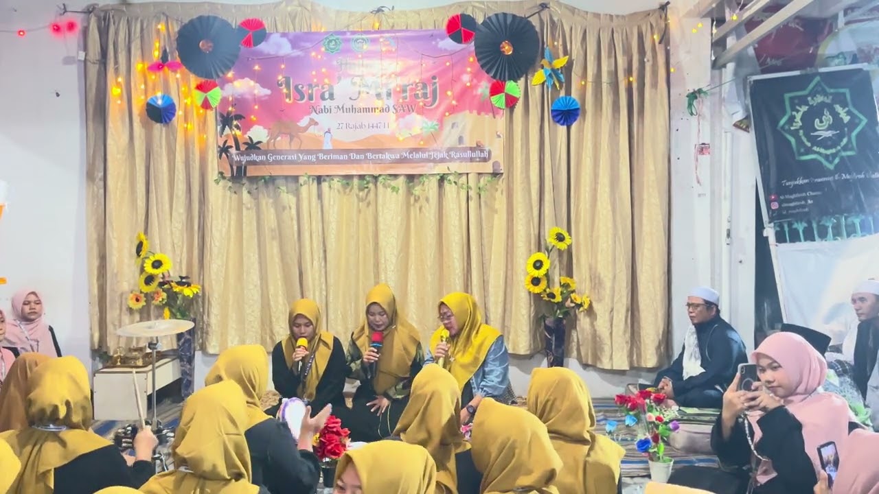 Isra’ Mi’raj : Penampilan Tim Qasidah Al-Maghfiroh