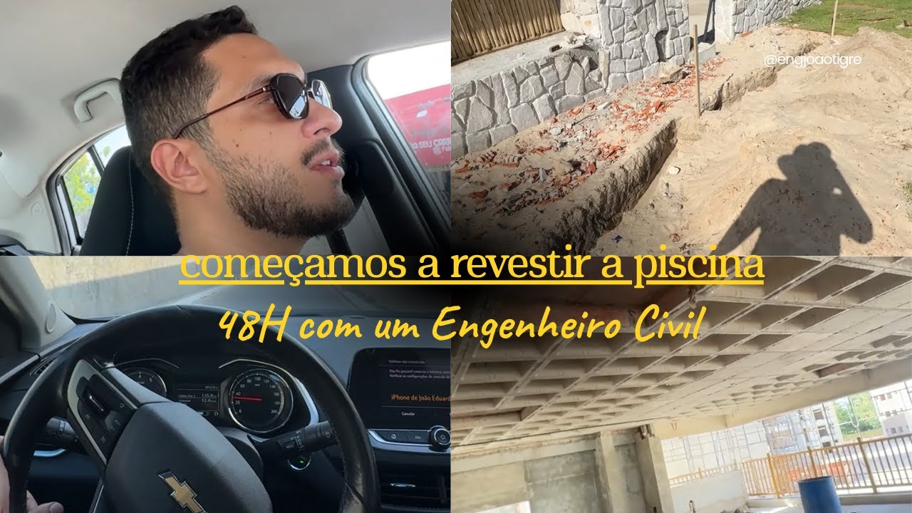 DAILY VLOG - Rotina de Obras em Fortaleza: acompanhamento dos serviços dentro do canteiro!