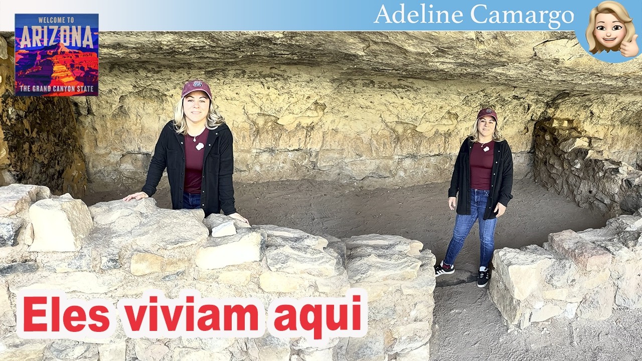 Ruínas indígenas de 800 anos dentro das pedras perto da rota 66 @AdelineCamargo