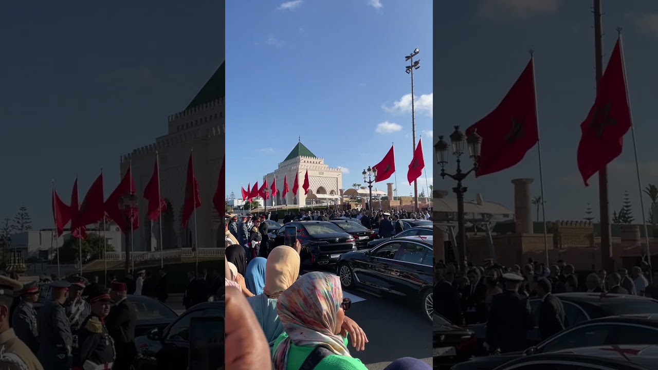 King Mohammed VI  of Morocco & Crown Prince Moulay Hassan in Rabat 
