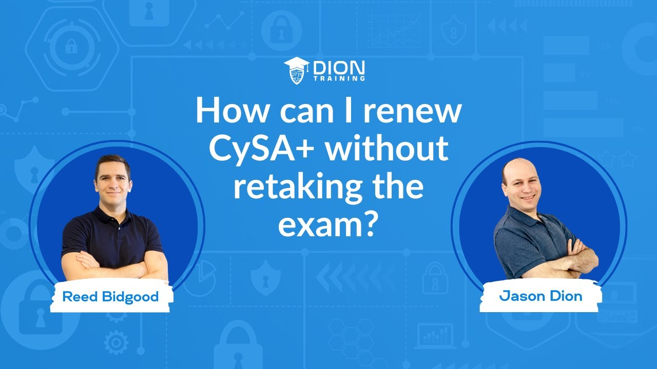 How can I Renew CySA+ without retaking the exam