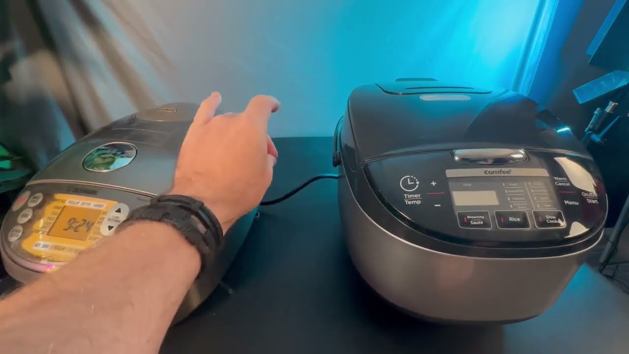 COMFEE' Rice Cooker Vs Zojirushi Pressure Induction Heating! Which Rice Cooker Is The best