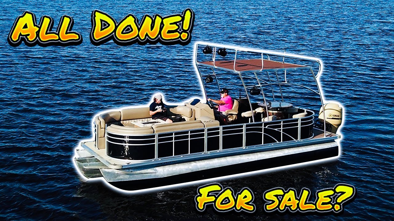 I Turned a Pontoon Boat into the Ultimate Party Barge - Episode 14