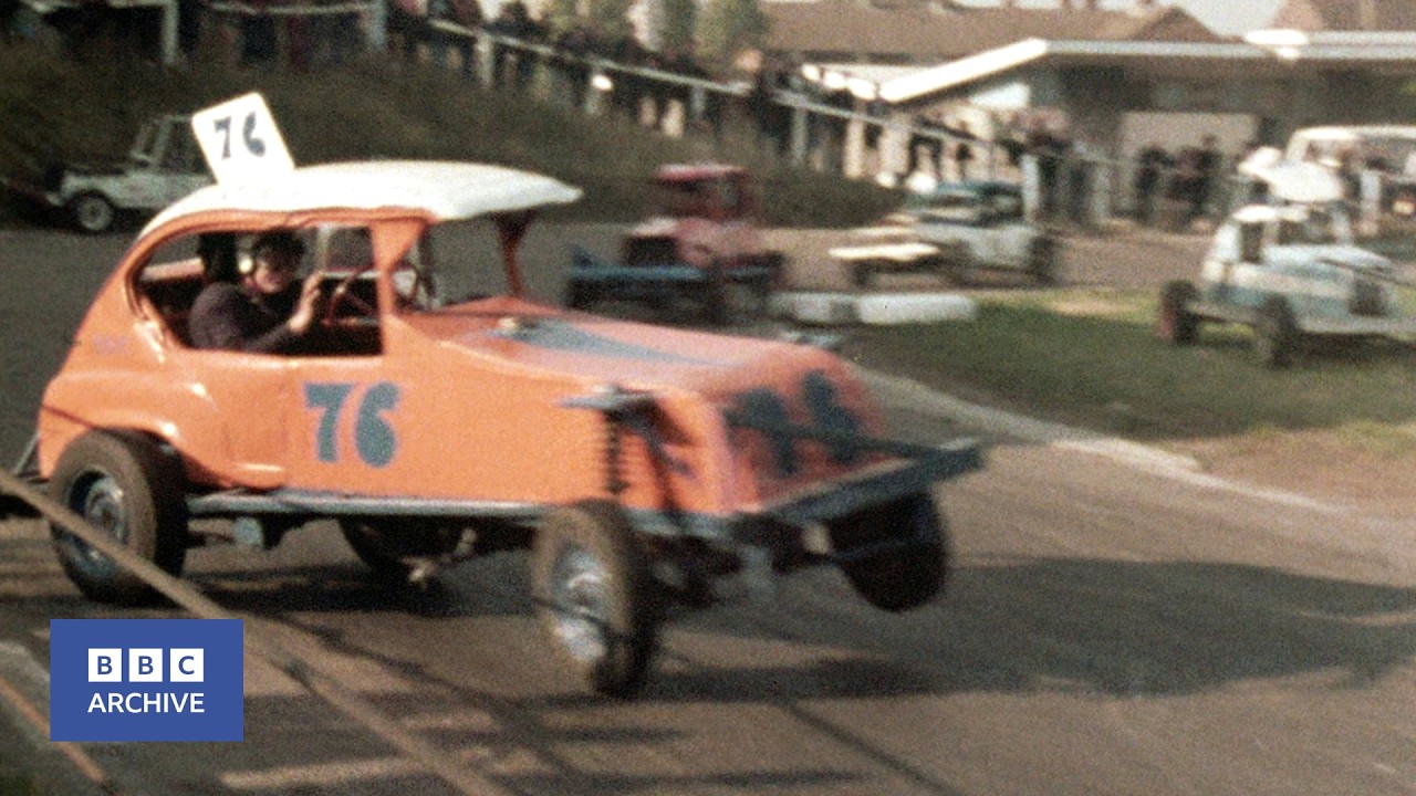 1972: The Fun of Stock Car Racing | The Fanatics: Mod Stock Mad | Niche Sports | BBC Archive