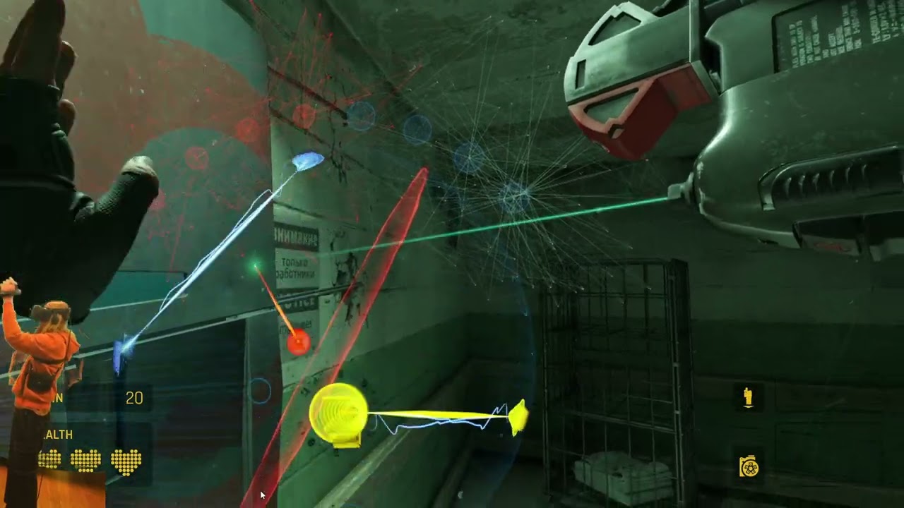 I stuff my friend Hans in Alyx