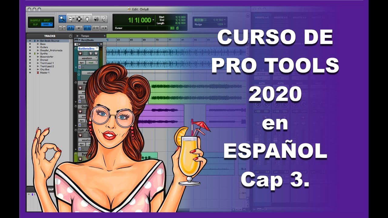 🎚 Curso de Pro Tools 2020 - Cap 3 - Tipos de track's  🎹