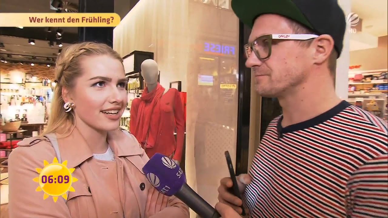 Die Intelligenz der heutigen Jugend Umfrage von SAT 1 Frühstücksfernsehen