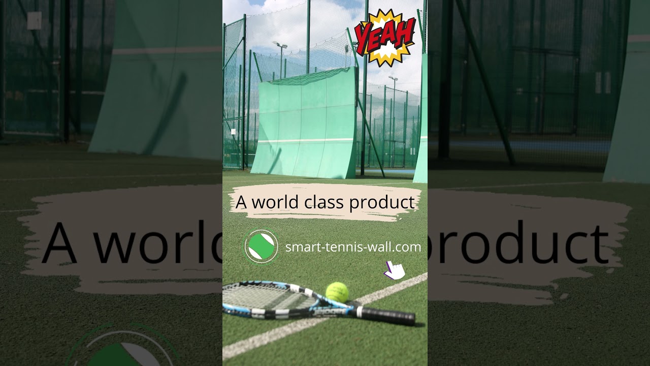 Parabolic Tennis wall is your best coach 🎾🎾