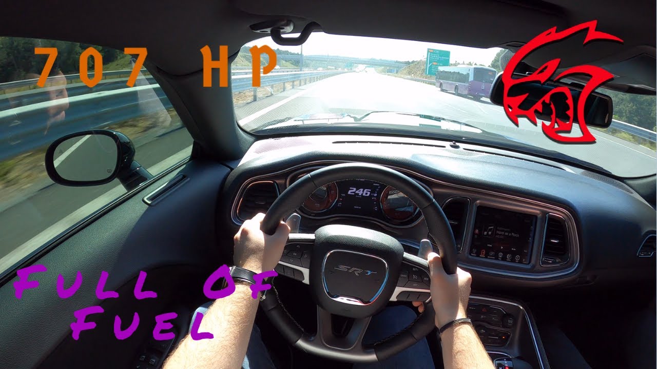 2016 Dodge Challenger SRT Hellcat V8 6.2 707HP Vol2 | Pov Test Drive 4K