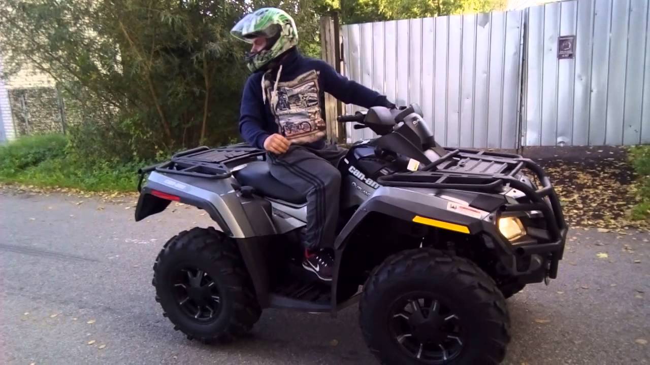 BRP Outlander 800, FIRST TEST