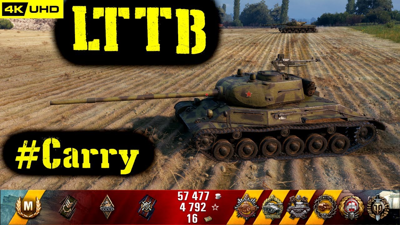 World of Tanks LTTB Replay - 8 Kills 4.3K DMG(Patch 1.6.1)