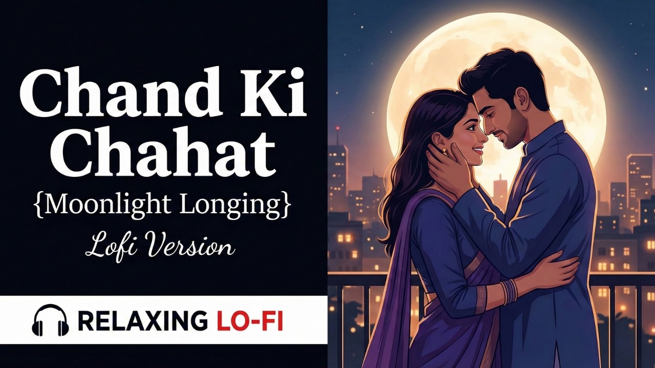 Chand Ki Chahat - Moonlight Longing | Emotional Lo-Fi Song | Hindi Sad Lo-fi Remix |