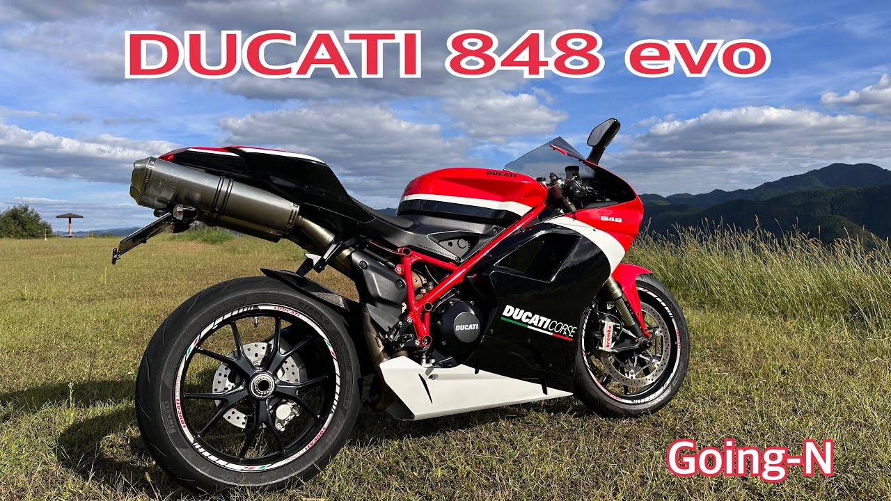 Going-N DUCATI 848 EVO CORSA SPECIAL EDITION 乗りたくなるよ🏍️ #DUCATI 848 #CORSA #ドカッティ　#カスタムバイク製作