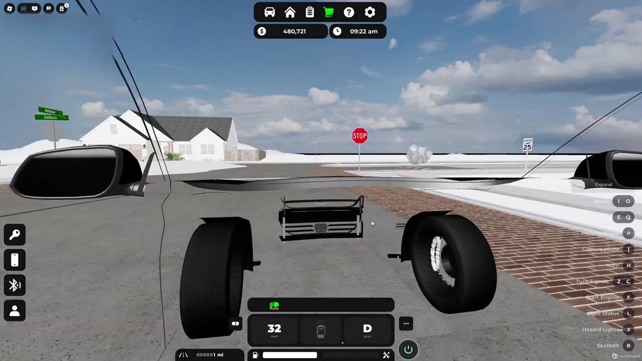 Friday Morning POV driving video