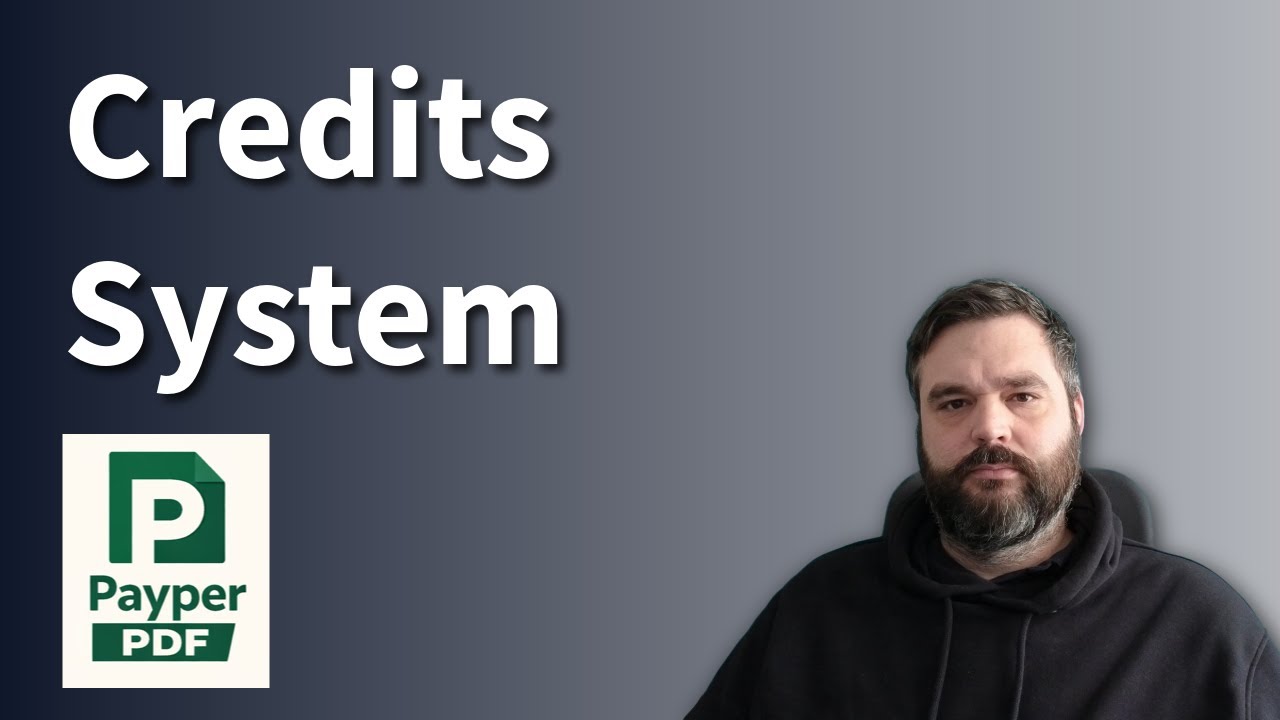 Building Credit Based Billing for My PDF SaaS
