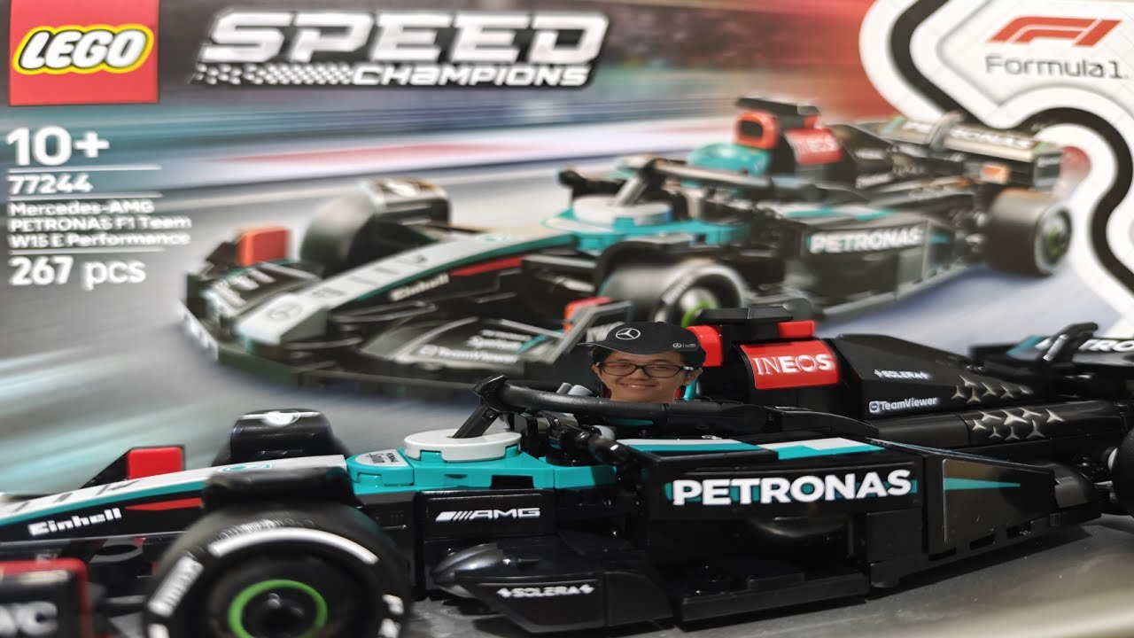 Строим из Лего болид Формулы-1