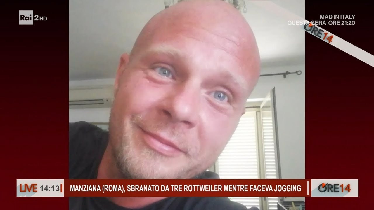 Manziana, sbranato da tre rottweiler mentre faceva jogging - Ore 14 del 12/02/2024