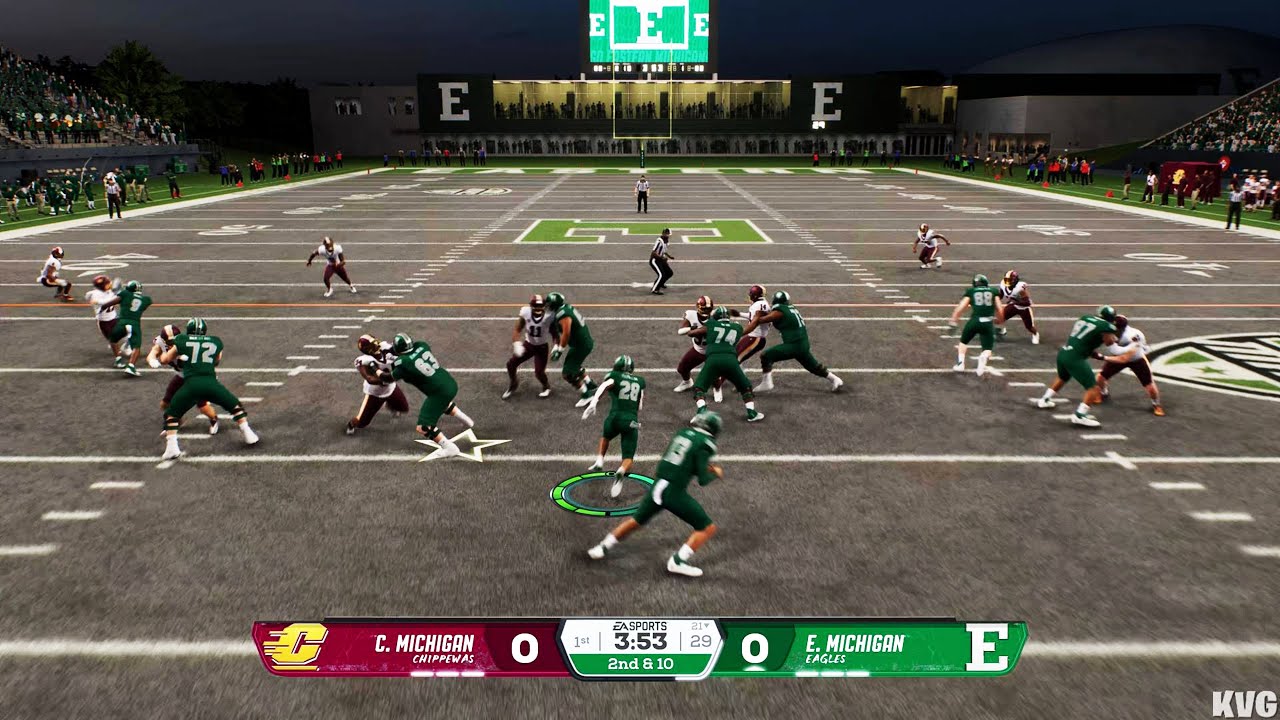 College Football 26 - Central Michigan Chippewas vs Eastern Michigan Eagles - Gameplay (PS5) [4K]