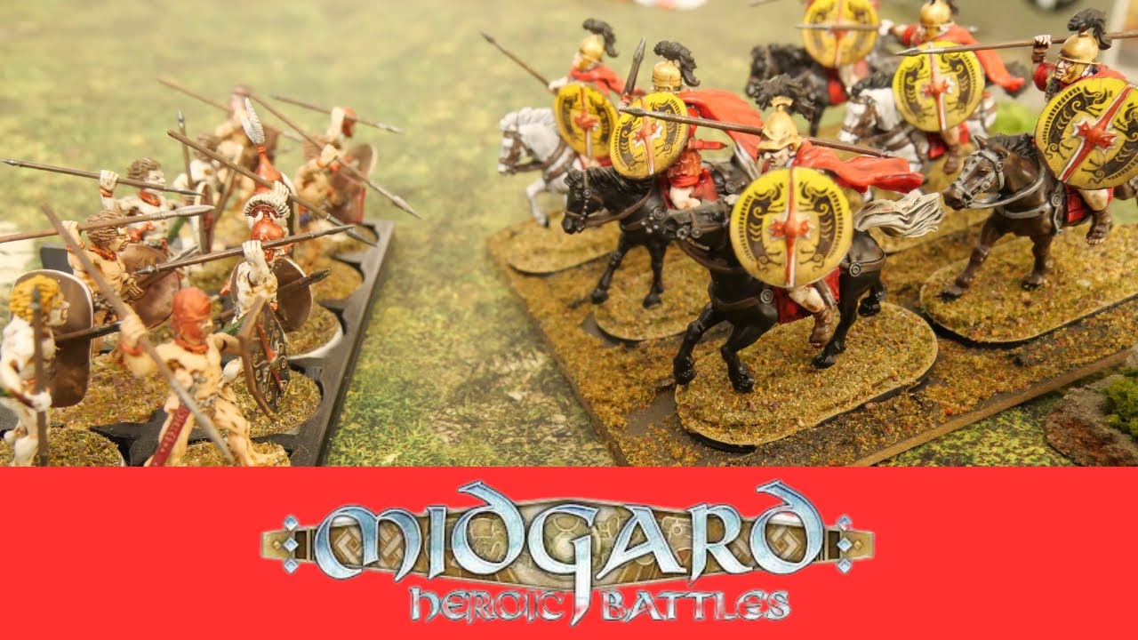 Midgard Heroic Battles, Battle Report, Romans vs Gauls