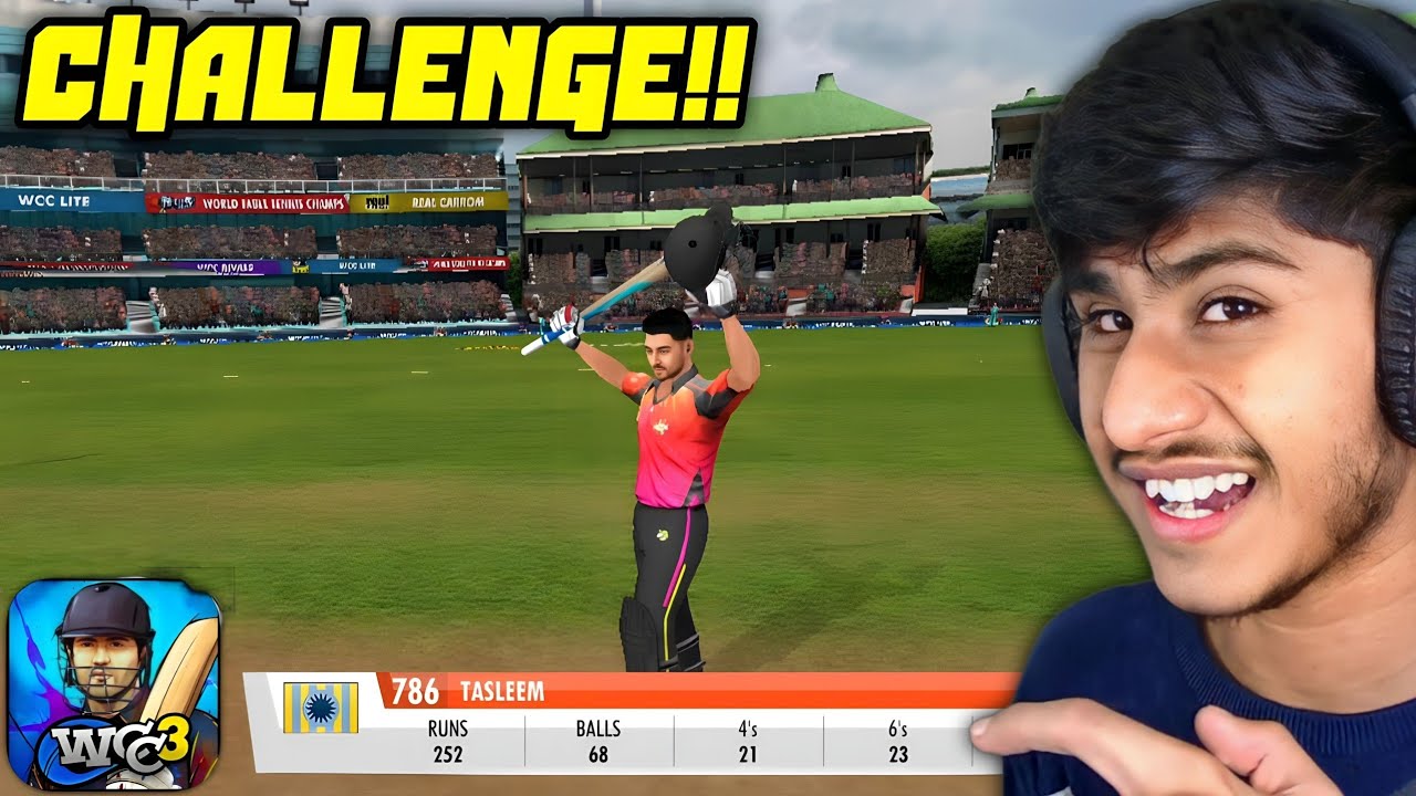 HIGHEST SCORE CHALLENGE IN T20 | WCC3 GAMEPLAY