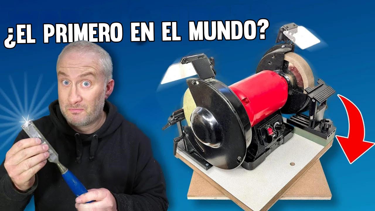 La forma más fácil y rápida de afilar cinceles que no habías visto