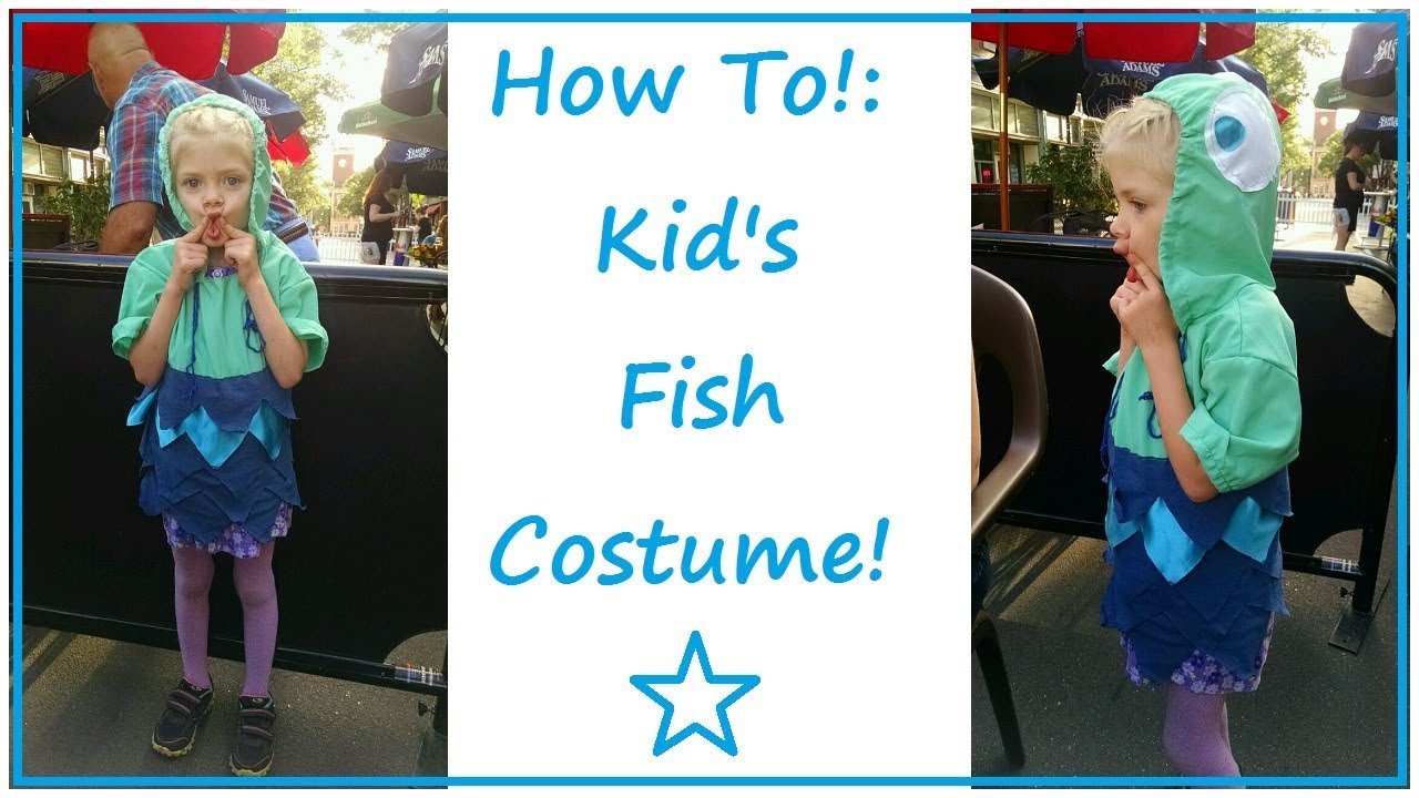 Kid's Fish Costume! | SEWING NERD! - Tutorial!