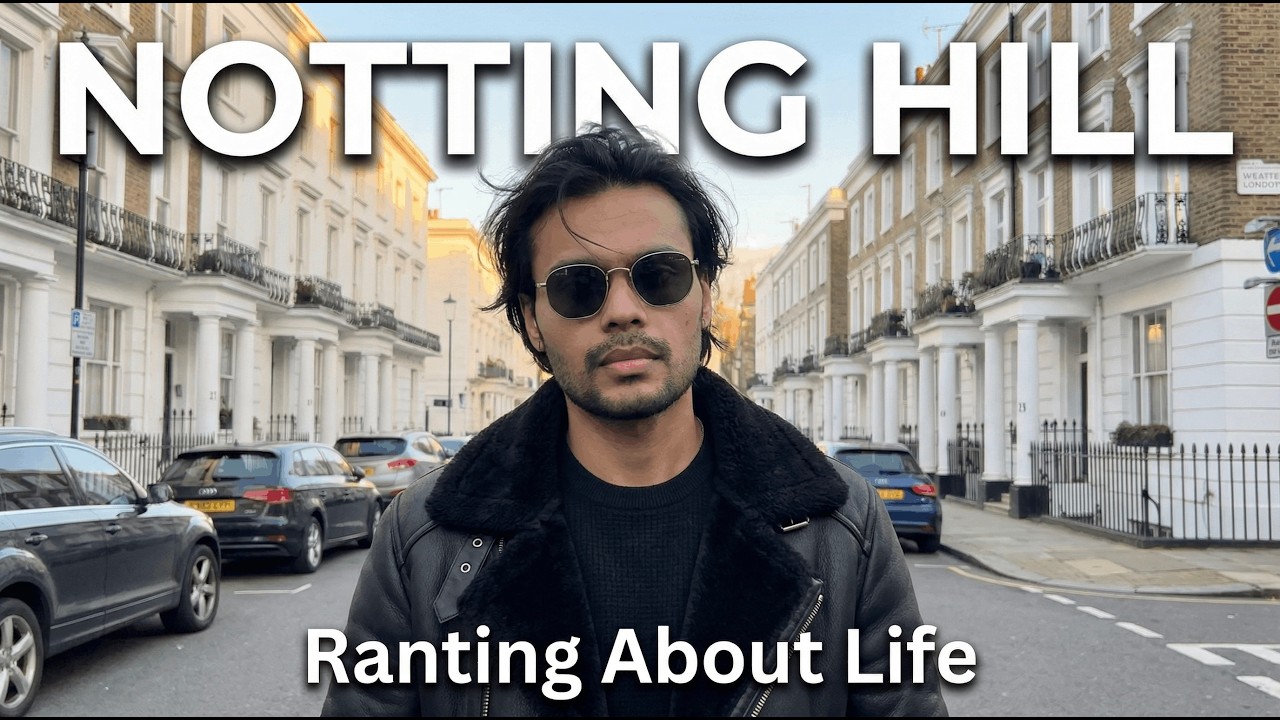 A Walk in LONDON That Turned Into a Life Rant… 🌍 | NOTTING HILL Sunset 🌇