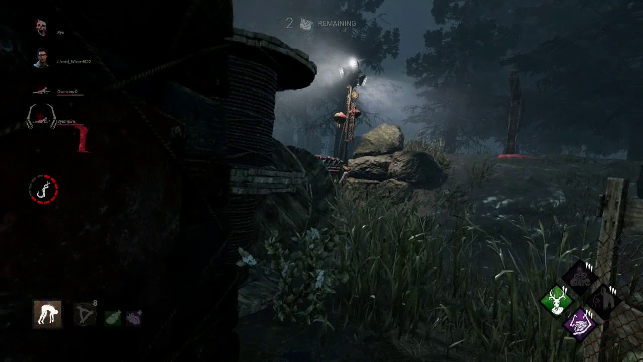 DEAD BY DAYLIGHT PART 586 HAG EBONY MORI GROUND HATCH, NIGHTMARE 4K EBONY MORIS, EXECUTIONER 4K MORI