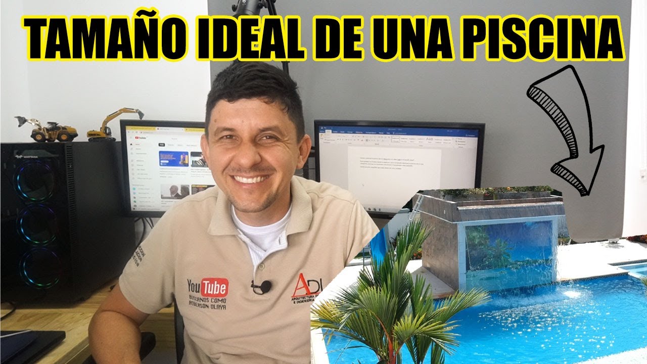 Este es el tamaño ideal de una piscina