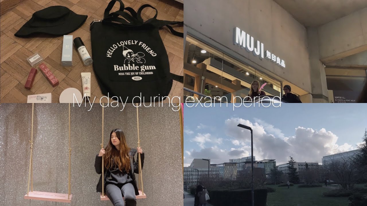 VLOG: spend time with my friend during the exam period, YesStyle unboxing !!!