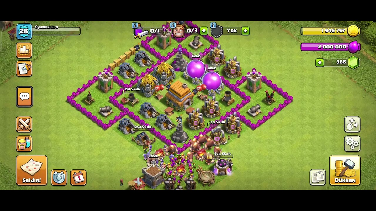Parşömen parşömen parşömen...#clashofclans 