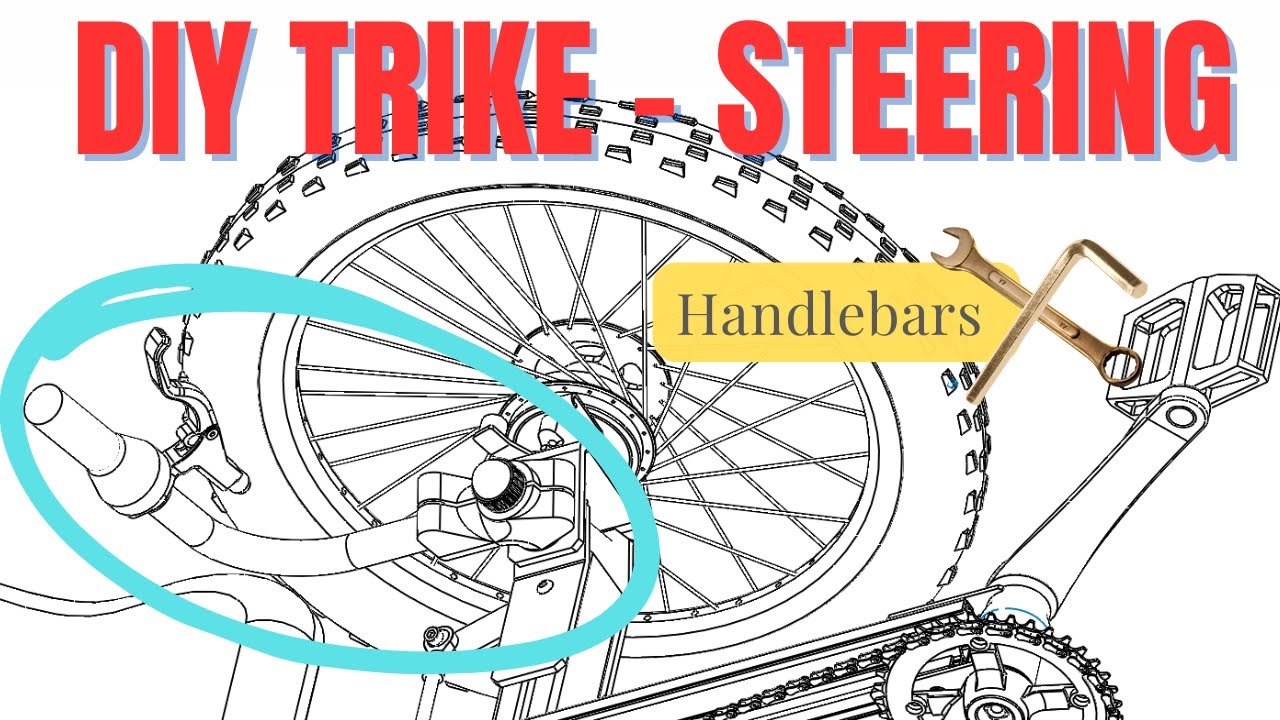 How to assemble  & build Recumbent Trike Steering using 15mm/22mm pipe bending tool & some brackets.