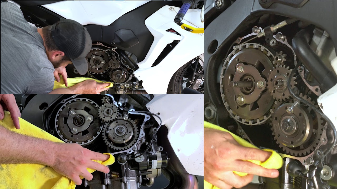 How to change Crankcase Cover on a Motorcycle  (Honda CBR 1000rr)