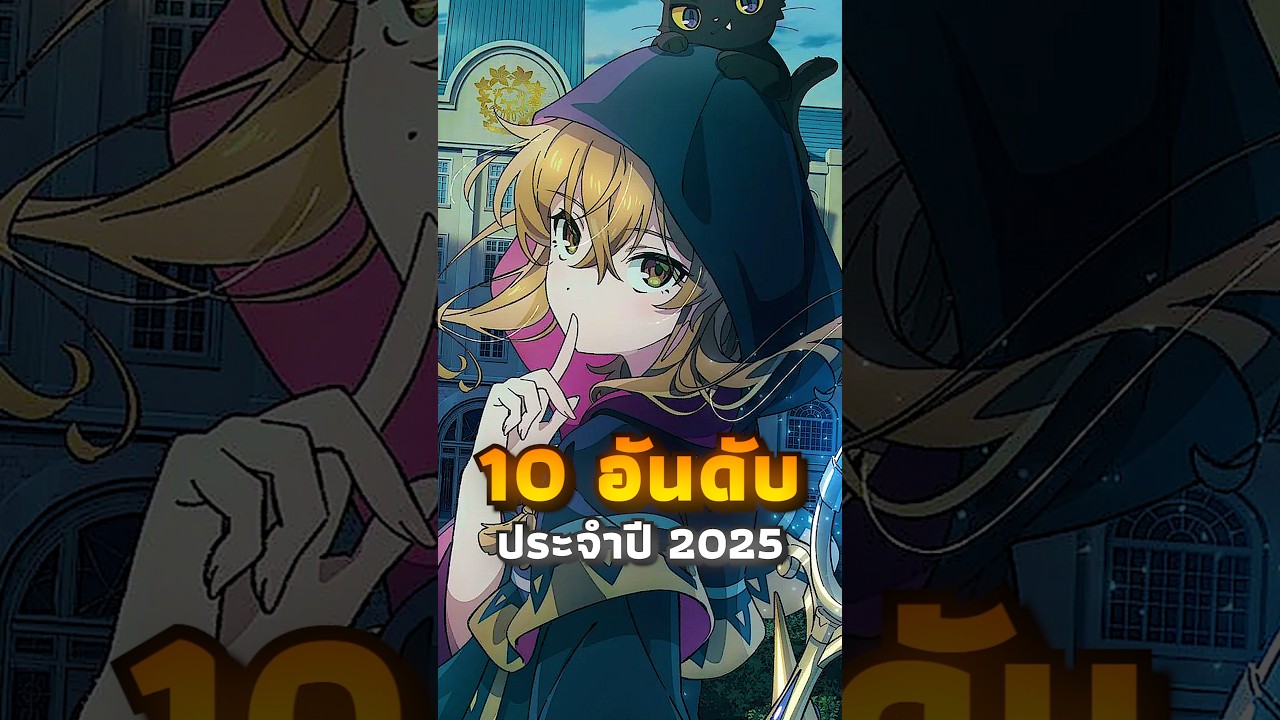 ไซเลนต์วิตช์ ความลับของแม่มดแห่งความเงียบ | รวม 10 อนิเมะที่ดีที่สุด! ประจำปี 2025