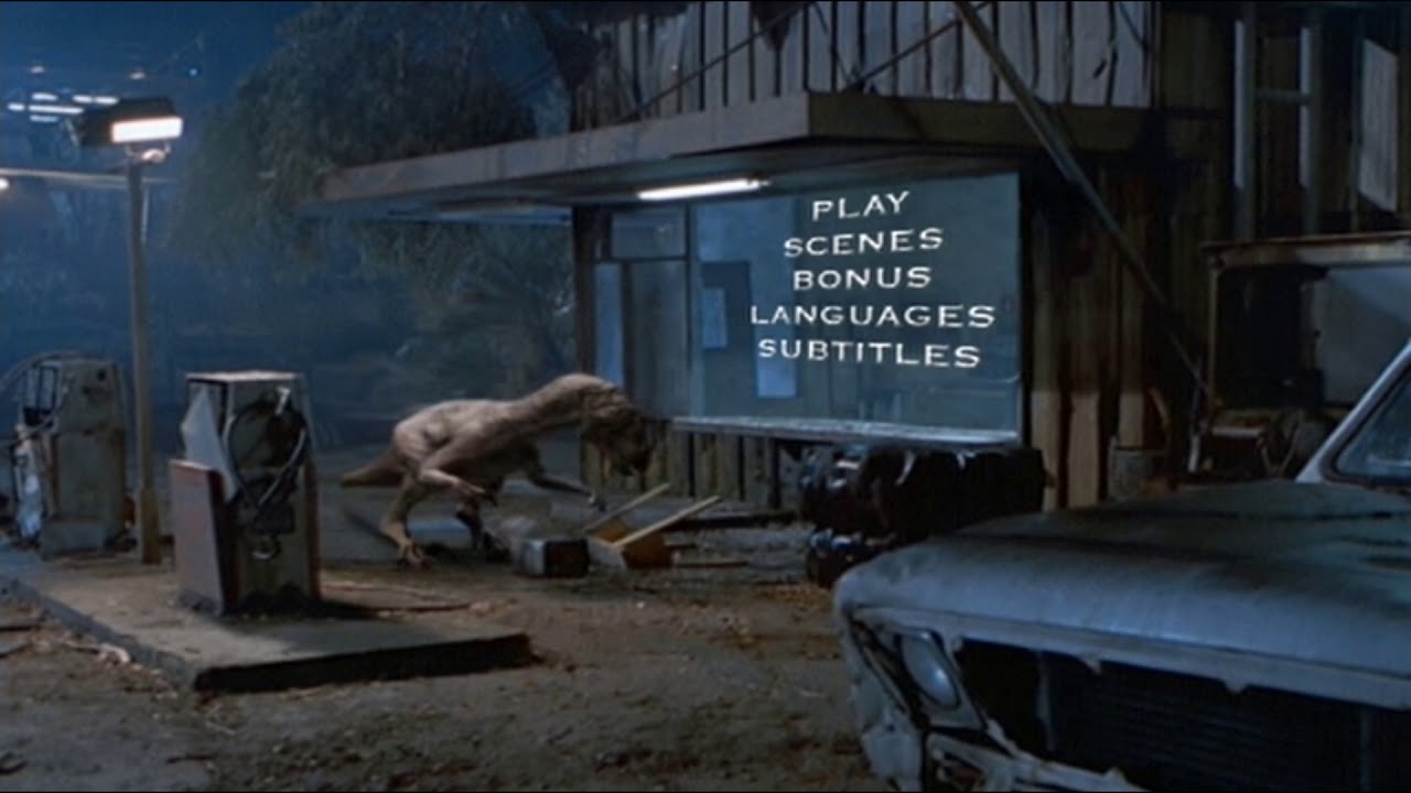 The Lost World Jurassic Park DVD Menu