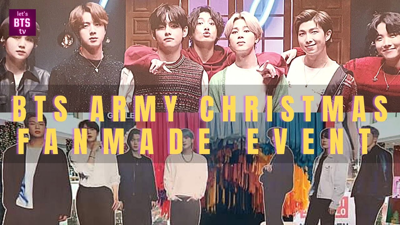 BTS Army Christmas Fanmade Event #BTS #Trending #kpop