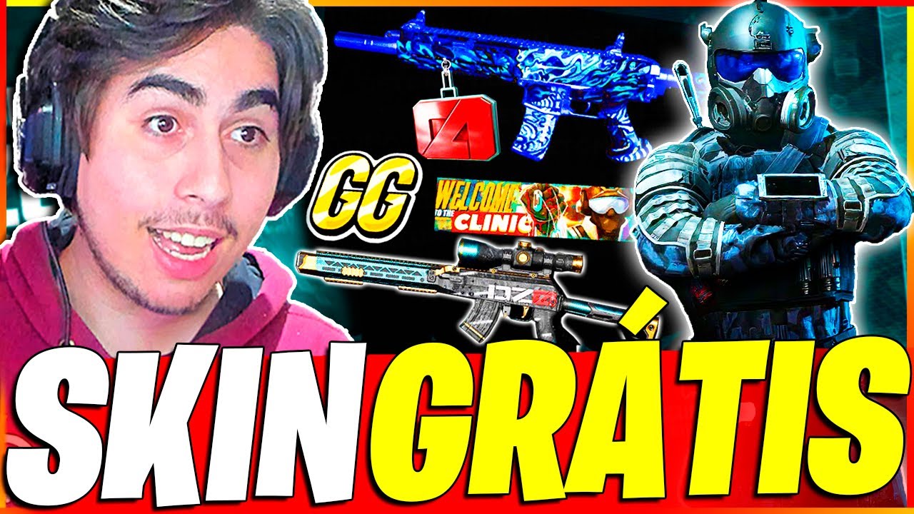 COMO PEGAR A NOVA SKIN GRÁTIS KÖNIG VAPOR NO WARZONE 3!! +(MAIS MUITOS ITENS GRÁTIS!!)