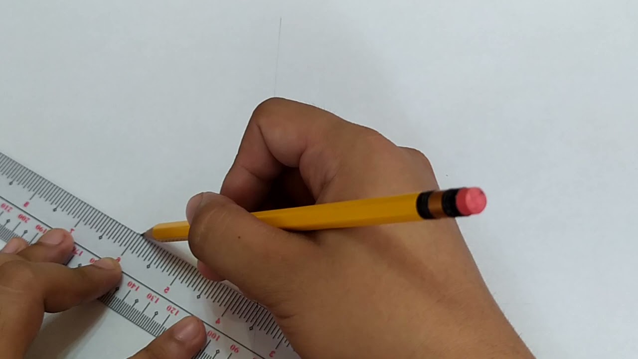 Drafting Isometric Cube (Compass and Ruler only)