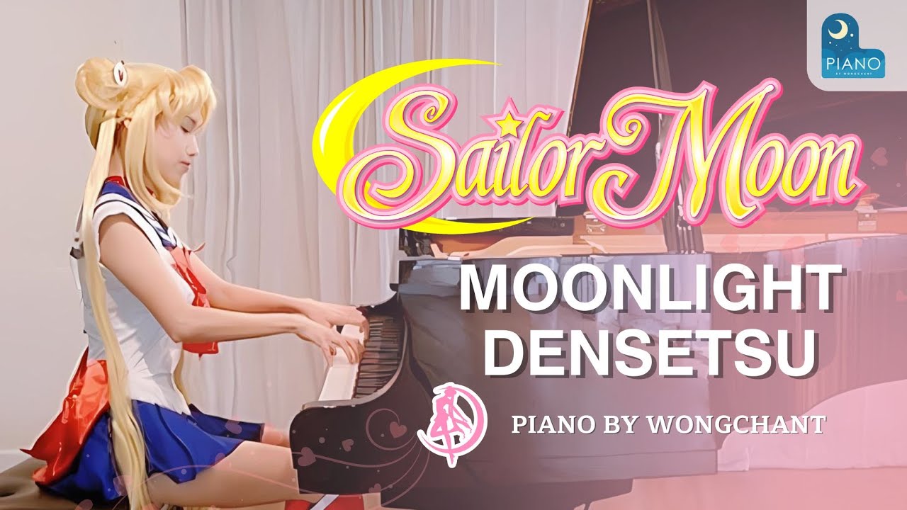 Animez - Sailor Moon “Moonlight Densetsu” (Piano Cover) | Best Anime Opening Songs of All Time |