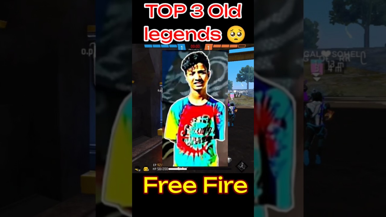 free fire old legends 🥺 #freefire #rakesh00007 #neerajgandhi94 #gaming #oldfreefire