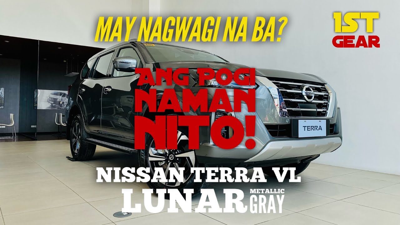 Ang pogi talaga ng Terra VL na Lunar Metallic Gray!