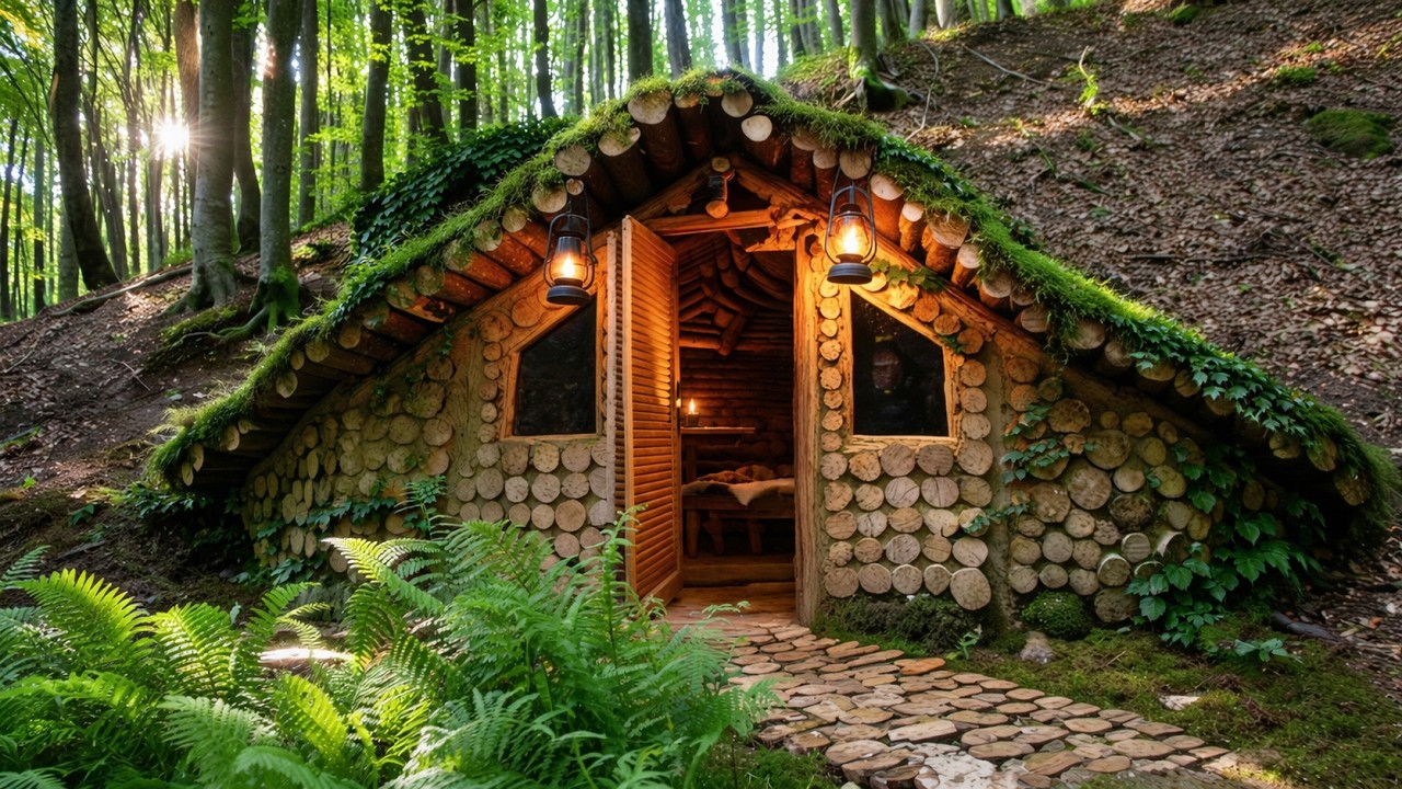 I Built a COZY Underground Dugout Alone in 57 Days | Bushcraft Survival