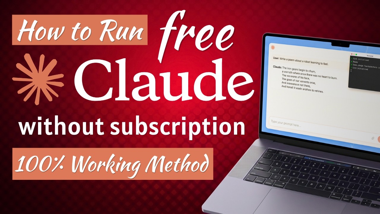 How to Run CLAUDE Code for Free Forever Without a Subscription!