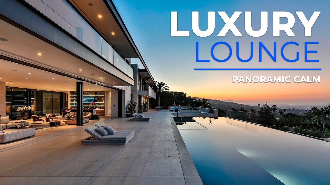 Evening Luxury Lounge | Calm Ambient Music by the Infinity Pool