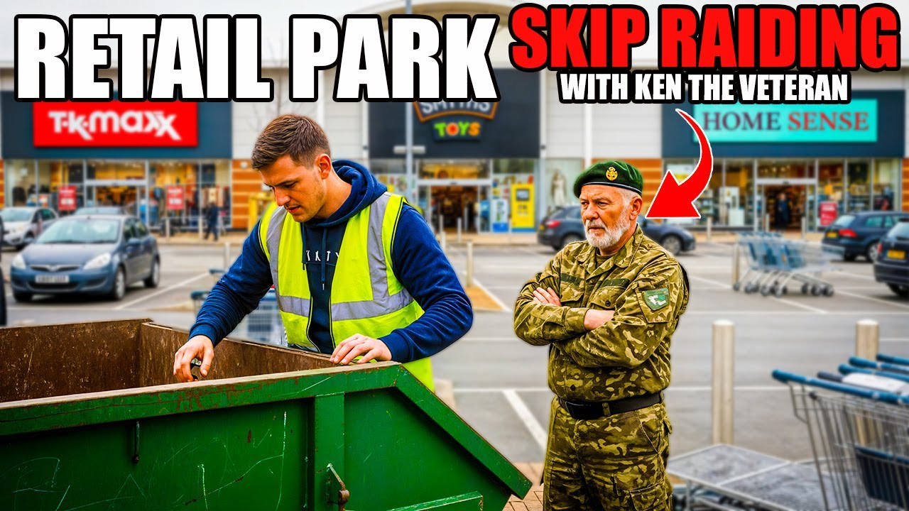 THE BEST THINGS IN LIFE ARE FREE😲DUMPSTER DIVING UK